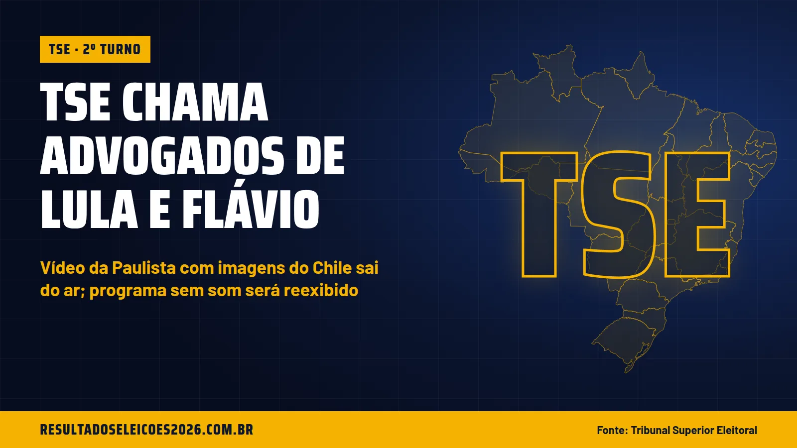 TSE chama advogados de Lula e Flávio